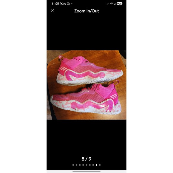 Adidas Don Issue 3 Pink Basketball Shoes‎ Men 8 Womens 9.5 main image 4
